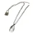 Corrente Com Pingente Cristal Swarovski Gota