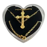 Corrente Com Pingente Crucifixo