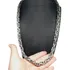 Corrente Cordão 80 Cm Masculino Peruana Bali Aço Maciço 