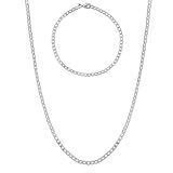 Corrente Cordao Com Pulseira