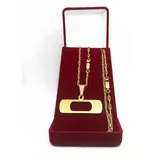 Corrente Cordao Pulseira Banhado