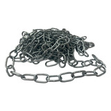 Corrente De Aço Elo Soldada 3 Mm Galvanizada 15 Mts