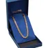 Corrente De Prata 925 Banhada A Ouro 18k Groumet Duplo 70cm