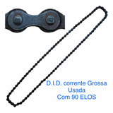 Corrente Did Caloi Cross Extra Light Seta Nylon Bolinha Neon