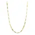 Corrente Em Ouro 18k Veneziana Maciça 70cm 0.8 Mm