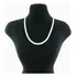 Corrente Feminina 45/50cm 4mm Largura Folheada Prata Cr584 Cor Prateado