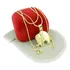 Corrente Feminina 60cm 1mm + Elefante Folheado Ouro Cr284 Cor Dourado