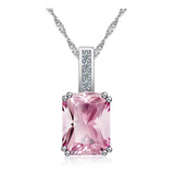 Corrente Feminina Cristal Prata