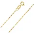 Corrente Infantil 45cm Masculina Ouro 18k 750 Amarelo