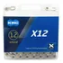 Corrente Kmc X12 Silver Prata 126 Elos 12v 1x12v Mtb Speed