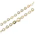 Corrente Love Choker Em Ouro 18k Elos Coração 40cm Cor Amarelo