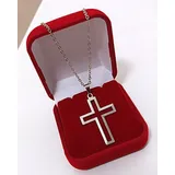 Corrente Masc Pingente Crucifixo