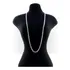Corrente Masculina 60cm 4mm Largura Folheada Prata Cr536 Cor Prateado