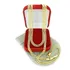 Corrente Masculina 60cm 4mm Largura Folheado Ouro 18k Cr810
