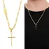 Corrente Masculina Com 20 Camadas De Ouro No Banho 18k Top