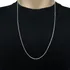 Corrente Masculina Cordão Baiano De Prata 925 70cm Banhado