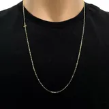 Corrente Masculina Cordao Cartier