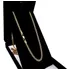 Corrente Masculina Grumet Dupla Elo Junto 60 Cm Ouro 18k 750