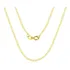 Corrente Masculina Piastrine Maciça Em Ouro 18k 750 60cm Cor Amarelo