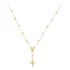 Corrente Meio Terço Ouro 18k 750 60 Cm Cor Dourado