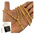 Corrente Moeda Antiga Banhada Ouro 24k Não Descasca + Top