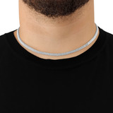 Corrente Pedras Cravejado Masculino