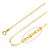 Corrente Piastrine Ouro 18k