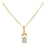 Corrente Pingente Menininho Com