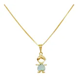 Corrente Pingente Menininho Com