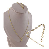 Corrente Pulseira Brincos Feminino