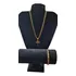 Corrente Pulseira Pingente Kit Mandrake Ouro Juliet 24k