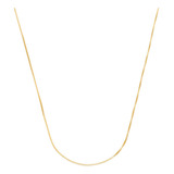 Correntinha Fina Super Discreta Banho De Ouro 18k Colar 50cm