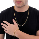 Correntinha Masculina E Pulseira