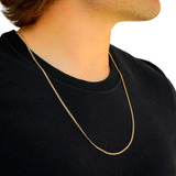 Correntinha Masculina Fina 3mm