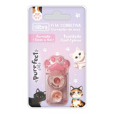 Corretivo Em Fita Purrfect Cat Gatinho 5mmx6m Tilibra