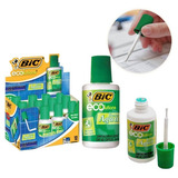 Corretivo Liquido Branco Escolar Bic 18ml 12 Und