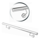 Corrimão De Parede Luxuoso 2 50 Metros De Aço Inox Original