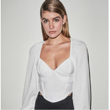 Corselet Com Manga