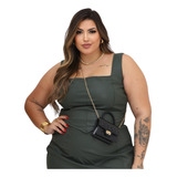 Corselet De Couro Cropped