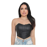 Corset Cropped Courino Ecologico