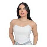 Corset Cropped Courino Ecologico