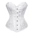 Corset Espartilho Corselet Corpete Bordado 3d Afina Cintura