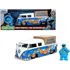 Cortador De Biscoitos Volkswagen Bus Cookie Monster Jada 1:24 De 1962, Cor Azul Marinho