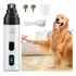 Cortador De Unha Pet Cachorro Gato Recarregável C 2 Lixas C Cor Branco