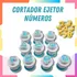 Cortador Numerico P  Confeitaria Artesanato Fondant Biscuit