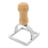 Cortador Para Ravióli Quadrado Cabo Madeira 7cm Mimo Style