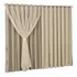 Cortina Blackout Com Voil/voal 5.00 Mts X 2.70 Mts Caqui