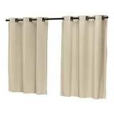 Cortina Blackout Corta 100  A Luz 2 20 X 1 30 M Varao Normal