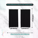 Cortina Blackout Para Sala