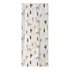 Cortina Box Banheiro Poliester Antimofo 198x180cm Cor Branco Lhama Pixel